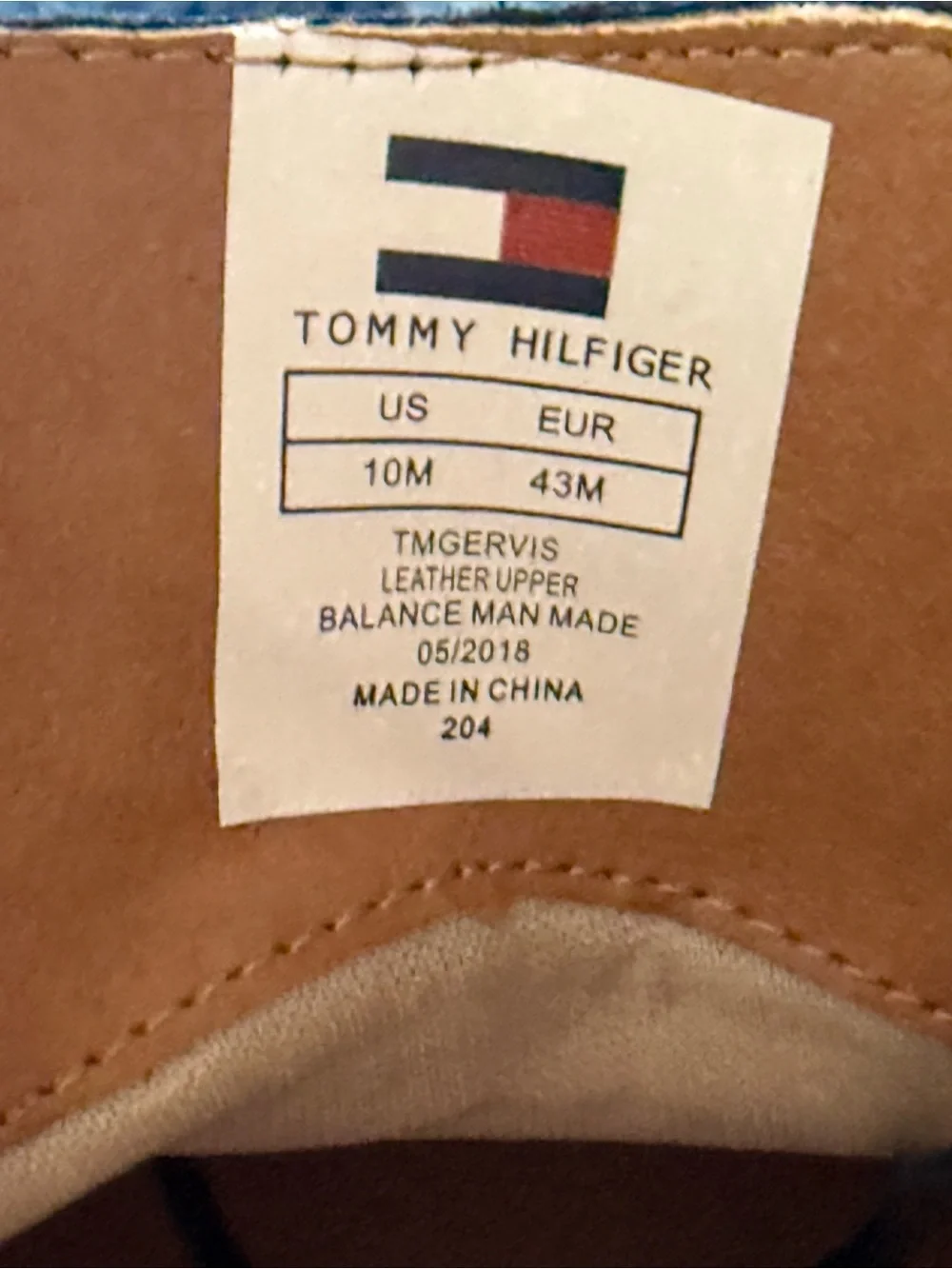 Tommy Hilfiger Gervis Navy Suede Chukka Boots Men’s 10 NWOB